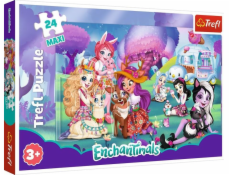 Puzzle 24 MAXI elementy Wesoły świat Enchantimals