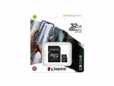 Kingston 32GB microSDHC  A1 CL10 100MB/s