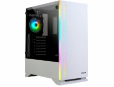 Zalman skříň S5 White / Middle tower / ATX / USB 3.0 / USB 2.0 / průhledná bočnice