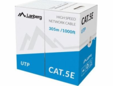 LANBERG CABLE UTP KAT.5E 305M WIRE CCA BLAU