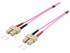 Equip Patchcord Fiber Optic SC - SC Multimode Duplex OM4, 5M (25525)