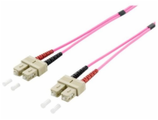 Equip Patchcord Fiber Optic SC-SC Multimode Duplex OM4, 3M (25523)