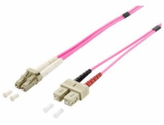 Equip Fiber Optic Patchcord SC - LC, Multi-Mode, 50/125 OM4, 3m