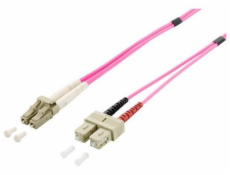 Vybaviť LC Fiber Optic Patchcord - SC Multimode Duplex OM4, 1M (255531)