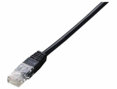 Equip Patchcord Cat5e, U/UTP, 7.5m, czarny (825455)