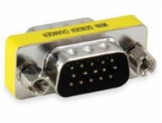 Adaptér AV Equip D-Sub (VGA) – D-Sub (VGA) žltý (124320)