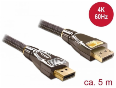 Delock 82773 Displayport kábel samec - samec 5 m PREMIUM