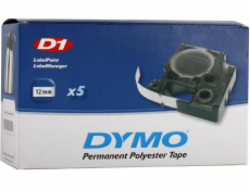 DYMO D1 Durable - Black on White - 12mm