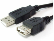 USB 2.0 Verlängerungskabel, USB-A Stecker > USB-A Buchse