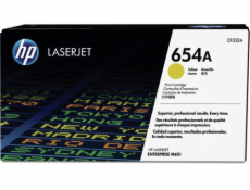 HP Toner 654A žlutá