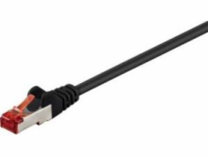 Goobay Patchcord S/FTP PiMF Cat.6 LSZH čierny 30m (68699)