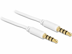 Delock Cable Stereo Jack 3.5 mm 4 pin male > male 2 m