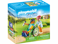 Playmobil 70193 Pacient na vozíku