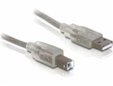 DeLOCK 82057 Kábel USB2.0 AB upstream USB 2.0 Typ-A Stecker a auf USB 2.0 Typ-B Stecker 0,5 m