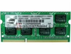 G.Skill 4GB DDR3-1600 SQ memory module 1 x 4 GB 1066 MHz