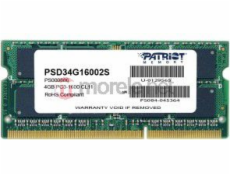 SO-DIMM 4 GB DDR3-1600, Arbeitsspeicher