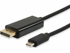 Equip 133467 Adapterkabel USB Typ C auf DisPlayPort Kabel Stecker auf Stecker 1.8m