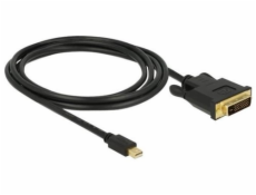 Delock Kábel mini Displayport 1.1 samec > DVI 24+1 samec 2 m