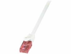 LogiLink CQ4061S PrimeLine CAT 7 Patchkabel / Cat 6 Stecker RJ45-Stecker auf RJ45-Stecker CAT 7 S/FTP 3.00m weiß 