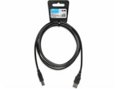 iBox IKU2D USB cable 1.8 m USB 2.0 USB A USB B Black