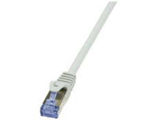 LogiLink CQ3112S PrimeLine Cat. 6a Patchkabel RJ45-Stecker auf RJ45-Stecker Cat. 6a S/FTP 20m šedá