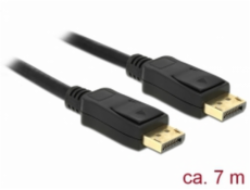 Delock Displayport 1.2 kabel samec > Displayport samec 4K 60 Hz 7 m