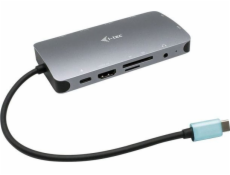 iTec USB-C Metal Nano Dock HDMI/VGA with LAN + Power Delivery 100 W