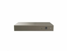 Tenda TEF1110P-8-63W PoE AT switch - 8x PoE 100 Mb/s + 2x Uplink 100 Mb/s, PoE max 63W, fanless,PoE+