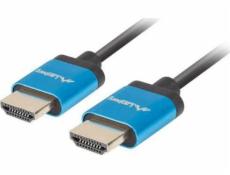 Lanberg CA-HDMI-22CU-0018-BK LANBERG HDMI M/M 2.0 kábel 1,8m 4K čierny, slim