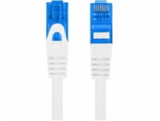 Lanberg PATCHCORD CAT.6A S/FTP LSZH CCA 3M WHITE VLUKE PASSED LANBERG