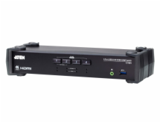 ATEN 4-port USB3.0 4K HDMI KVMP, audio