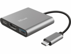 TRUST adaptér DALYX, 3-in-1, USB-C