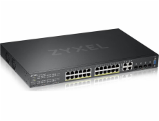 Zyxel GS2220-28HP,EU region,24-port GbE L2 PoE Switch with GbE Uplink (1 year NCC Pro pack license bundled)