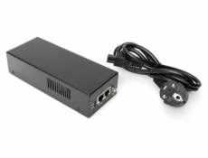 DIGITUS Injektor Gigabit Ethernet PoE ++, napájecí piny 802.3bt: 4/5 (+), 7/8 (-) a 3/6 (+), 1/2 (-), 85 W