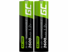 Green Cell GR05 household battery Rechargeable battery AA Nickel-Metal Hydride (NiMH) 2X AA R6 2600MAH