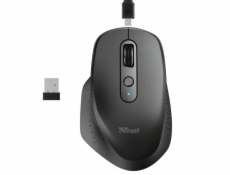 TRUST bezdrátová Myš Ozaa Rechargeable Wireless Mouse - black