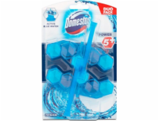 Domestos Power 5+ Blue Water Toilet Rim Block Ocean 2x53g