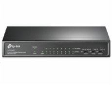 Switch TP-Link TL-SF1009P 9x LAN, 4x PoE+, 67W, kov