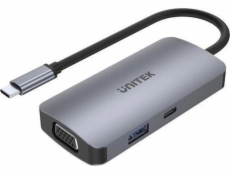 UNITEK P5 Trio USB 3.2 Gen 1 (3.1 Gen 1) Type-C 5000 Mbit/s Grey