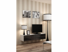 Cama TV stand VIGO 140 30/140/40 white/black gloss