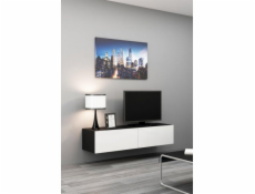 Cama TV stand VIGO 140 30/140/40 black/white gloss