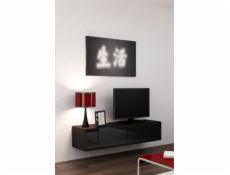 Cama TV stand VIGO 140 30/140/40 black/black gloss