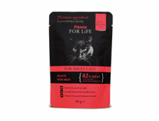 Fitmin FFL cat pouch adult beef 85g