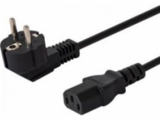 SAVIO CL-146 Power cable Schuko IEC C13 3 m Black