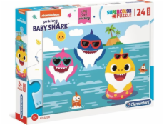 Clementoni Puzzle 24 kusov Maxi Baby Shark (28519)