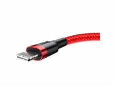 Kábel BASEUS USB Typ AM, Lightning M, 0,5 m, červený