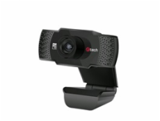 C-TECH webkamera CAM-11FHD, 1080P full HD, mikrofon, černá