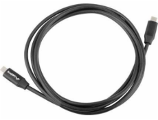 Lanberg CA-CMCM-40CU-0018-BK USB-C M/M 2.0, 1,8 m LANBERG USB-C M/M 2.0 kábel 1,8 m, čierny, rýchle nabíjanie 4.0