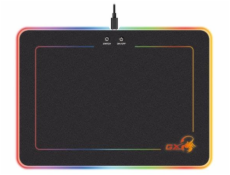 GENIUS podložka pod myš GX GAMING GX-Pad 600H RGB/ 350 x 250 x 5,5 mm/ tvrdá/ USB/ RGB podsvícení