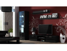 Cama TV stand SOHO 180 black/black gloss